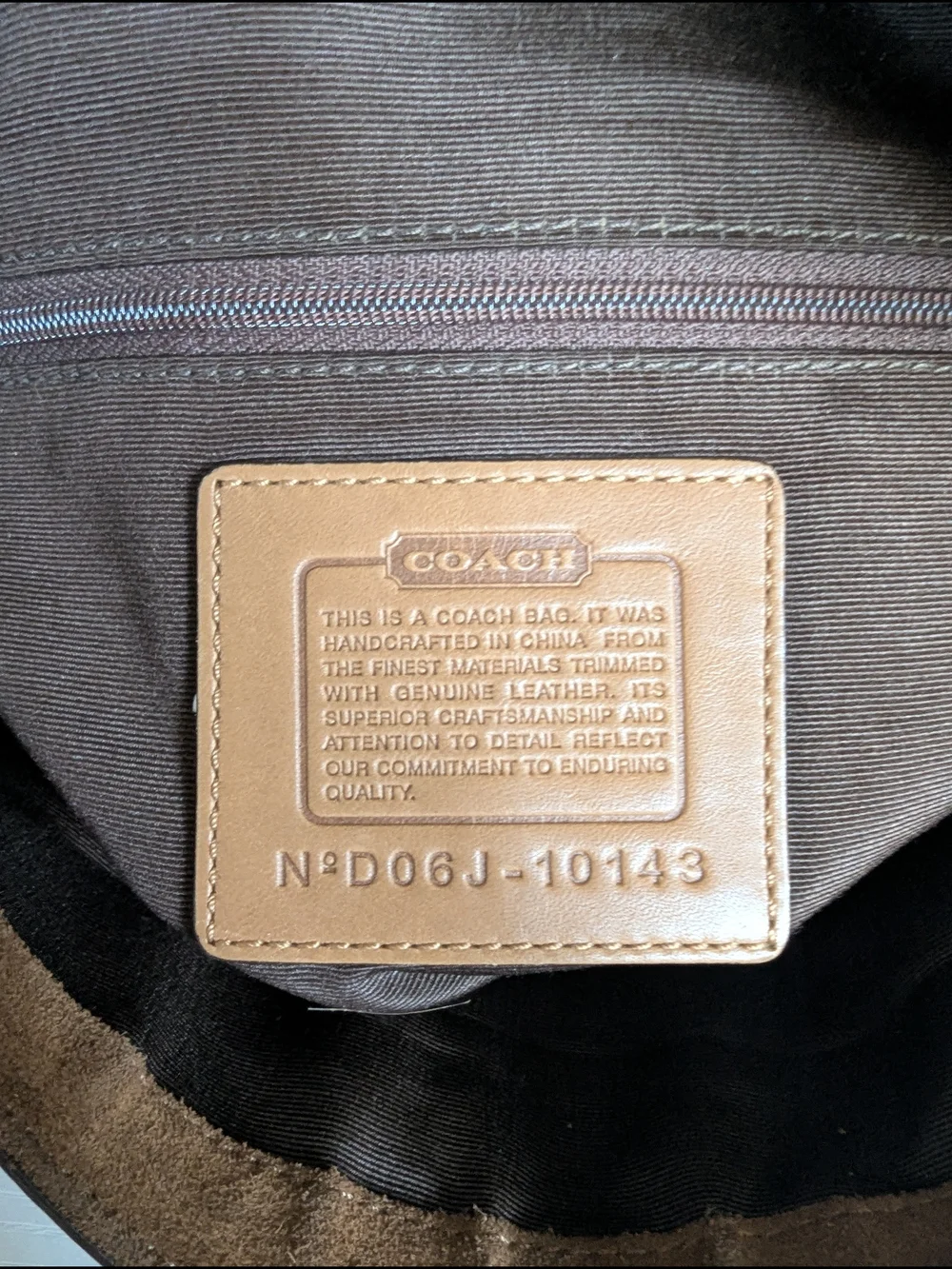 Coach Signature Jacquard Hobo Bag in Khaki/Tan